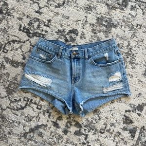 Women's Billabong Drift Away Denim/Jean Shorts, Size 30